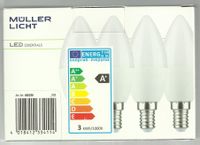 Leuchtmittel Kerzen E14 LED - 3W - 245 lm - Müller Licht 50 Cent Hannover - Mitte Vorschau
