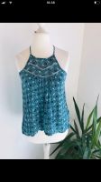 Hollister Top Hippie Tunika Camisole Bluse Blumen Ibiza xs 34 36 Hessen - Pohlheim Vorschau