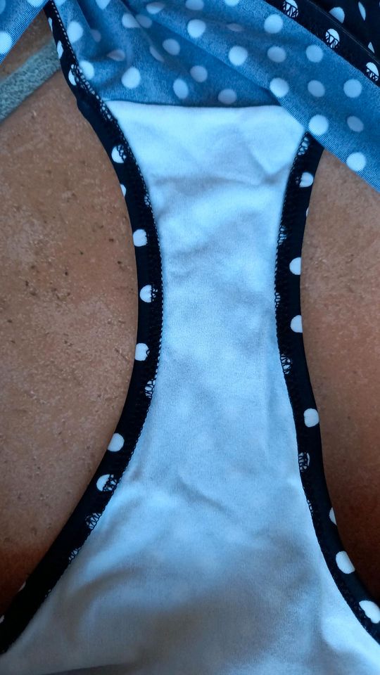 Bikini Bügelbikini VENICE BEACH 42 B XL Dots schwarz weiß  Punkte in Oer-Erkenschwick