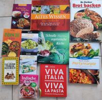 11 Kochbücher Backbücher vegetarisch, italienisch, indisch, Brot Schleswig-Holstein - Süderbrarup Vorschau