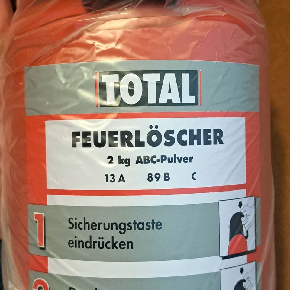 Pulverfeuerlöscher TOTAL Classic FX 2, ABC-Löschpulver KFZ in München