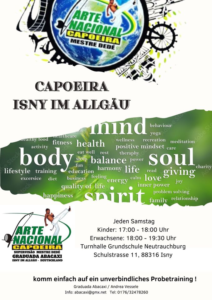 Capoeira Training für Kinder und Erwachsene in Isny im Allgäu