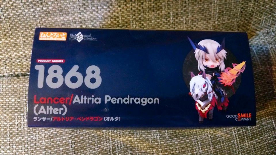 Fate Grand Order Lancer Altria Pendragon Alter DX Nendoroid Figur in Schönwalde (Vorpommern)