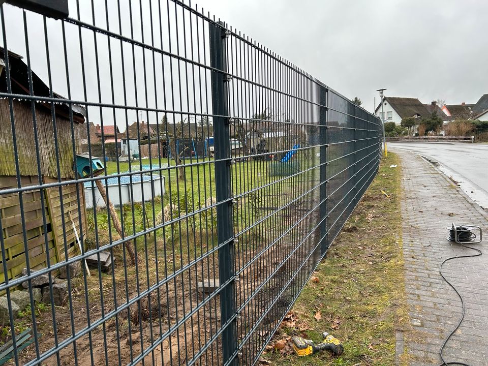 Schmiedezäune I Betonzäune I Metallzäune I Doppelstabmattenzäun in Anklam