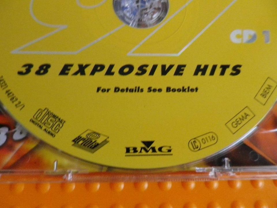 CD 7: CD 1 + CD 2 BOOOM '97  38 explosive Hits, NO MERCY TIC TAC in Netphen