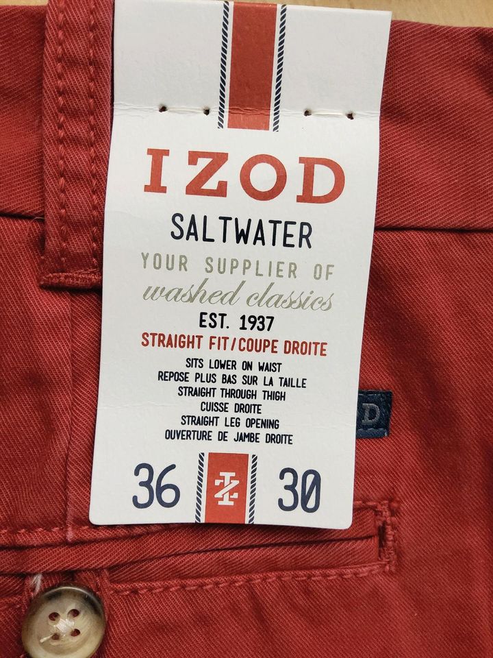 Hose, Izod, 36 x 30, straight fit, rot in Rheinland-Pfalz - Mehlbach | eBay  Kleinanzeigen ist jetzt Kleinanzeigen