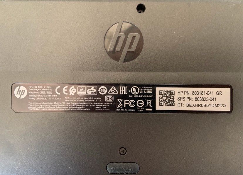 HP-Tastatur Keyboard in Kandern