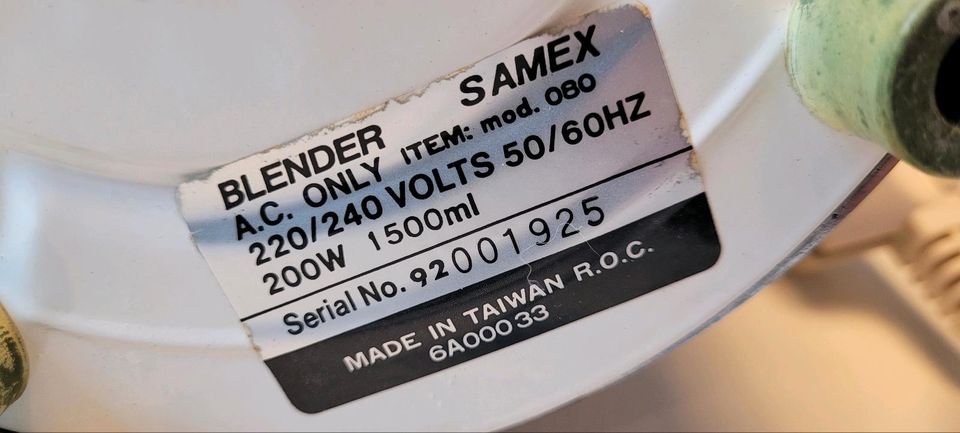 Blender Samex Mixer in Siegburg