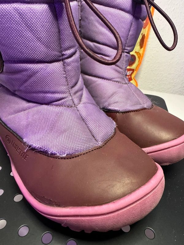 Barfußschuh Winterstiefel bLIFESTYLE MELURSUS pflaume in Flensburg