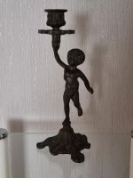 Putto Kerzenhalter Kerzenständer 23 cm Barock Messing Bronziert Nordrhein-Westfalen - Iserlohn Vorschau