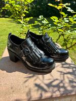 Schwarze Lackleder Plateau Pumps, 38 Bayern - Oberaudorf Vorschau