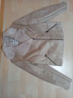 Esprit Lederimitat Jacke mit Kunstfell Beige 42 Niedersachsen - Munster Vorschau