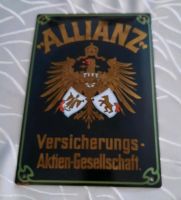 Blechschild Versicherungsschild Nordrhein-Westfalen - Langerwehe Vorschau