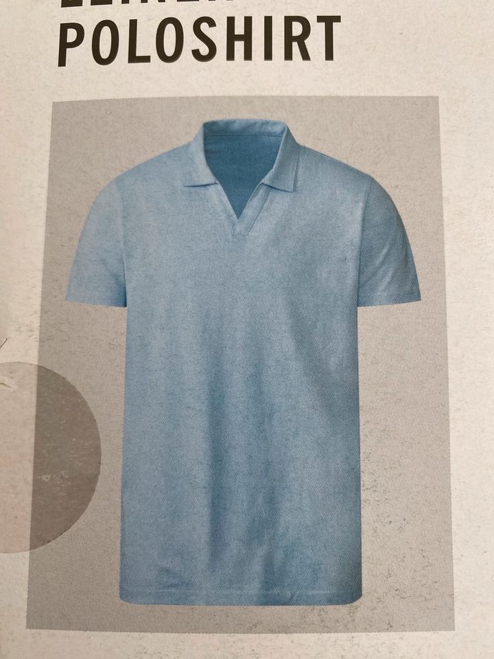 Poloshirt L babyblau Blau neu stylisch Trend modisch in Berlin