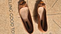 ZARA Basic Leder Pumps 38 Miniabsatz Braun Freiburg im Breisgau - Altstadt Vorschau