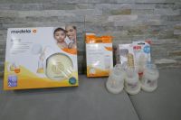 Milchpumpe Medela Swing + Milchbeutel + Fläschchen Baden-Württemberg - Winnenden Vorschau