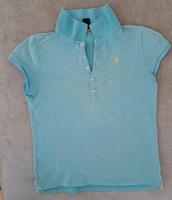 Ralph Lauren Poloshirt in hellblau in Gr. L (12/14) mit Flecken Hessen - Bad Soden am Taunus Vorschau