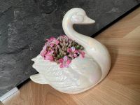 Schwan Blumenvase Porzellan Deko Baden-Württemberg - Bad Rappenau Vorschau