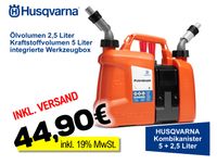 **NEU** Husqvarna Kombikanister inkl. VERSAND 44,90 € Bayern - Iggensbach Vorschau