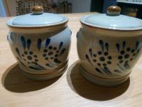 2 Keramik-Gefäße mit Deckel, Gewürz/Salz /- Aufbewahrung,Deko Dresden - Blasewitz Vorschau