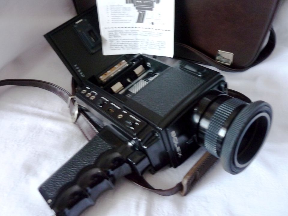 Filmkam. Super 8,Bolex 550XL Sound m. Mikrofon,TOP ! in Ergolding