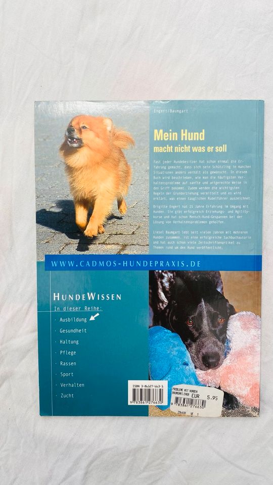 Cadmos Hundewissen „Mein Hund macht nicht was er soll“ Buch in Crailsheim