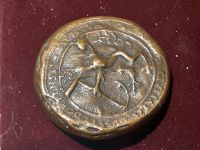 Biete eine sehr seltene alte antike sehr se schwere Münze hier an Niedersachsen - Grasleben Vorschau