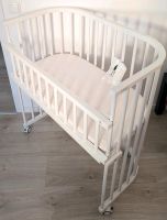 babybay Beistellbett mit Rollen + Rausfallschutz, Boxspringbett Niedersachsen - Wilhelmshaven Vorschau