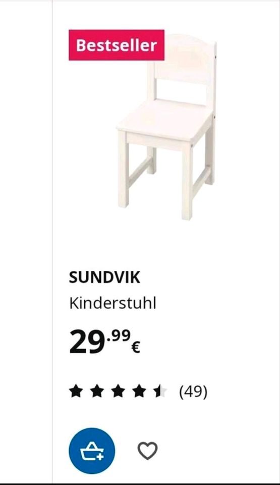 Sundvik, Ikea, Stühle in Coburg