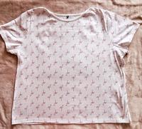 Damen T-Shirt weiß pinke Flamingos XXL Sachsen - Auerbach (Vogtland) Vorschau