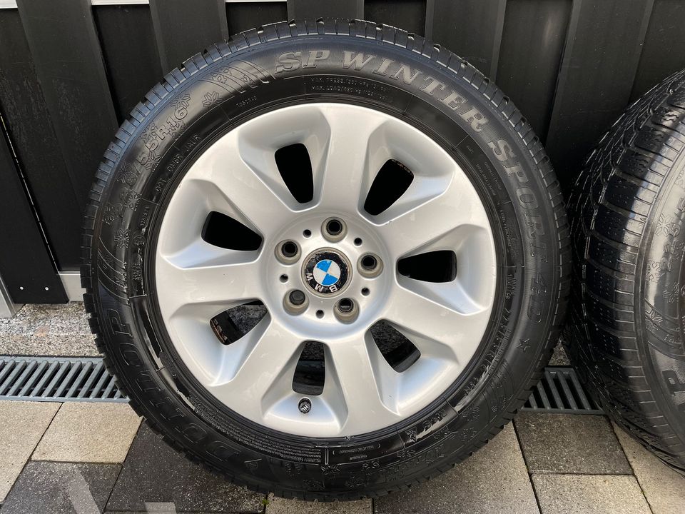 Winterreifen 225/55/R16 M+S mit Original BMW Felgen in Rostock