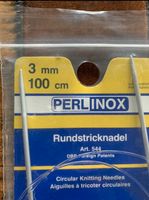 Rundstricknadeln Perl INOX 3mm 100cm Stricken Nadeln Wolle Schleswig-Holstein - Trittau Vorschau