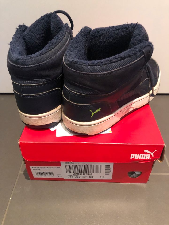 Puma Rebound Joy Winter Sneaker high Größe 38,5 blau in Hannover