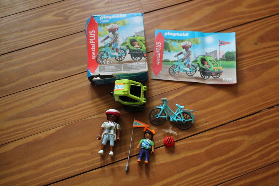 Playmobil Special Plus 70601 Fahrradausflug Fahrrad mit Anhänger in Hamburg