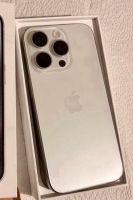 iphone 15 Pro 128 GB Weiss/Titan Nordrhein-Westfalen - Kreuztal Vorschau