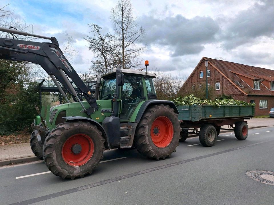 Entsorgung Stubben Geäst Grünschnitt Hecke Busch Holz  Abholung in Sauensiek