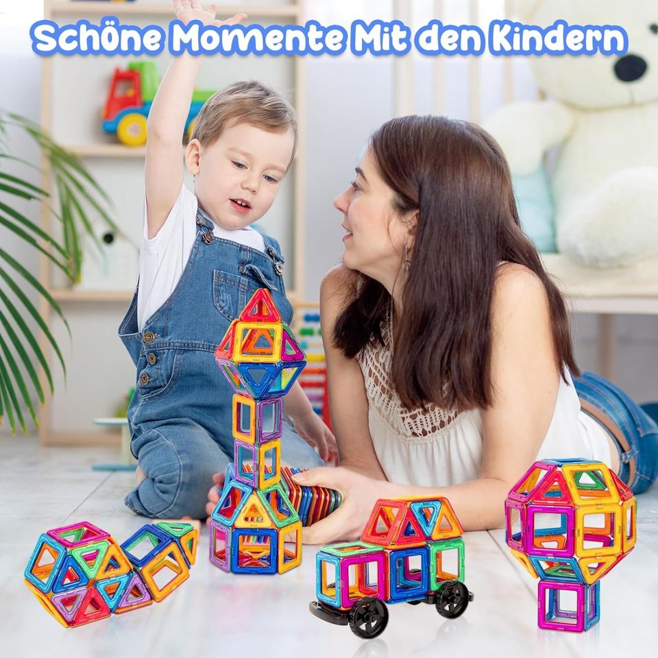 Kinder Spielzeug Magnetische Bausteine - 74 Teile NEU in Berlin