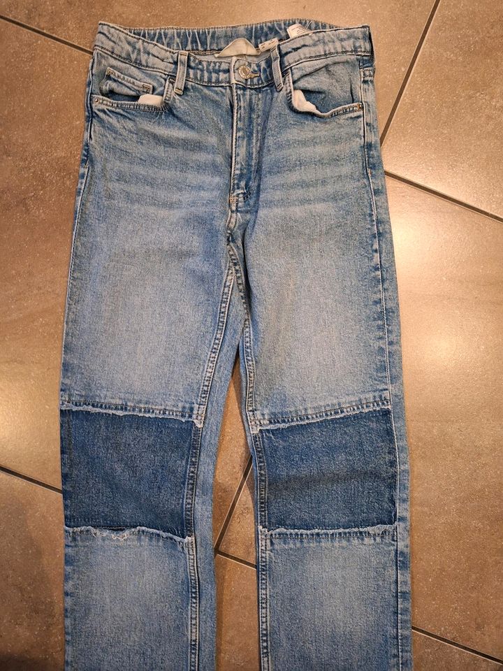 Jeans H&M Gr.164 straight liw waist in Garrel