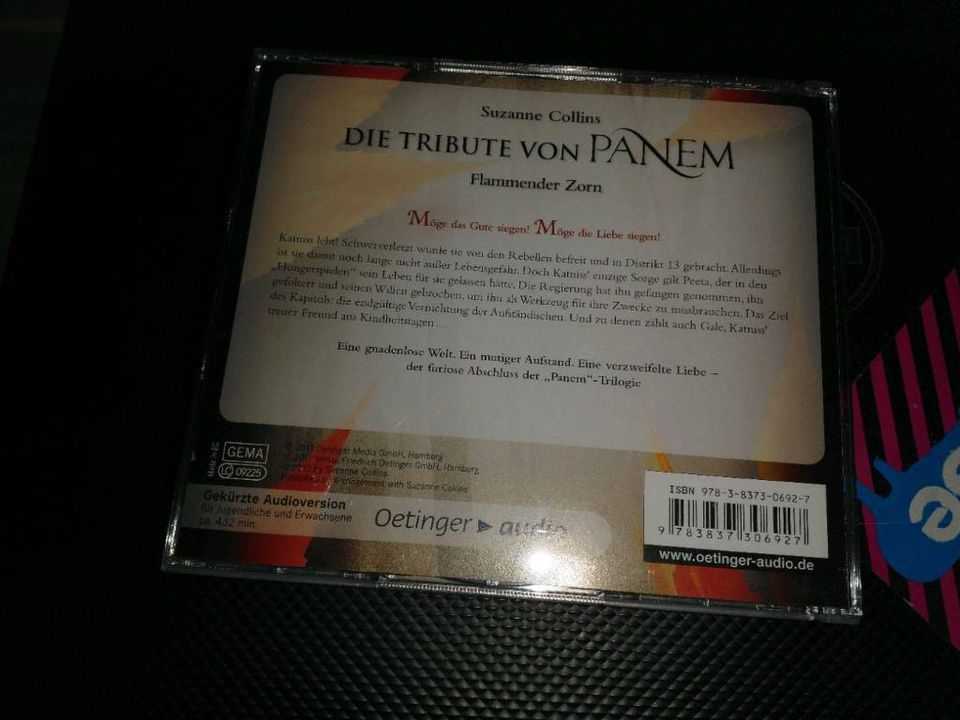 Tribute von Panem - Flammender Zorn Hörbuch in Schloß Holte-Stukenbrock