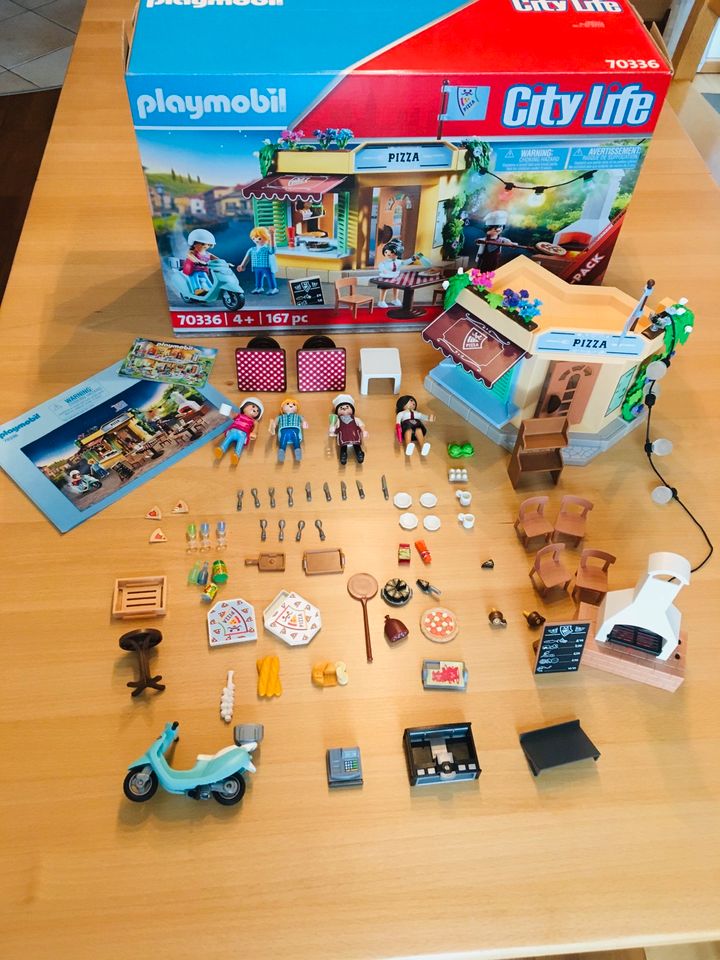 Playmobil 70336 (vollständig) Pizzeria mit Gartenrestaurant in Bayern -  Mitterskirchen | Playmobil günstig kaufen, gebraucht oder neu | eBay  Kleinanzeigen ist jetzt Kleinanzeigen