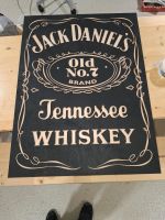 Jack Daniels  Holzplatte CNC  80X60CM Baden-Württemberg - Alfdorf Vorschau