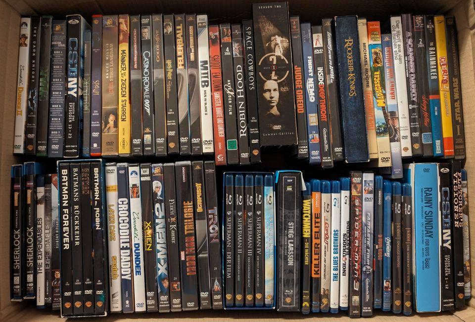 DVD/BluRay-Sammlung, 280+ Filme und Serien in Kassel
