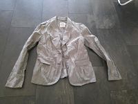 Blazer Jacke Gr 42 XL Esprit grau weiß Schleswig-Holstein - Eckernförde Vorschau