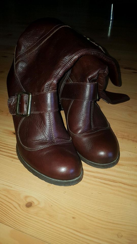 ❤Stiefel Leder❤ in Obergurig