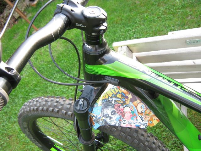 Giant Trance jr Fully Mountainbike 26"Zoll in Rot an der Rot