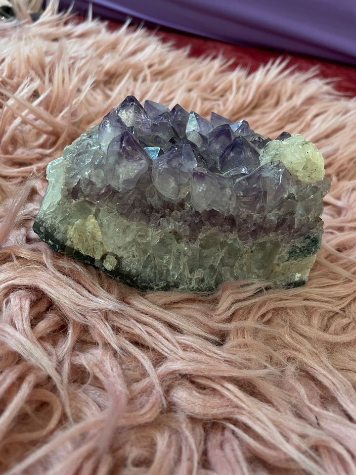 Amethyst Bruchsteine mit Kerzenhaltung in Dortmund