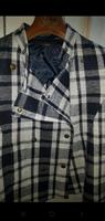 Windsor Caban Jacke blau grau kariert Gr.36 Hessen - Eltville Vorschau