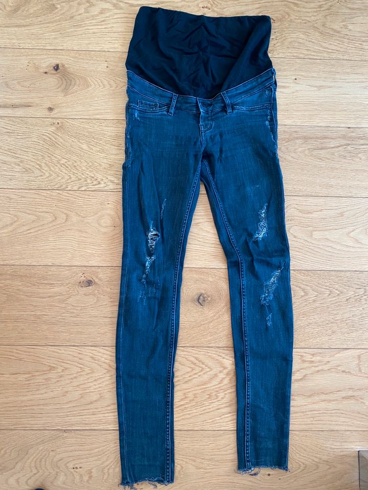 Schwangerschaftshose Umstandshose Jeans H&M 32 in Butzbach