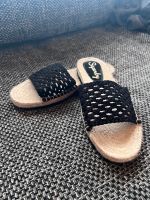 SUPERDRY Espandrilles Sandalen schwarz Baden-Württemberg - Rottenburg am Neckar Vorschau