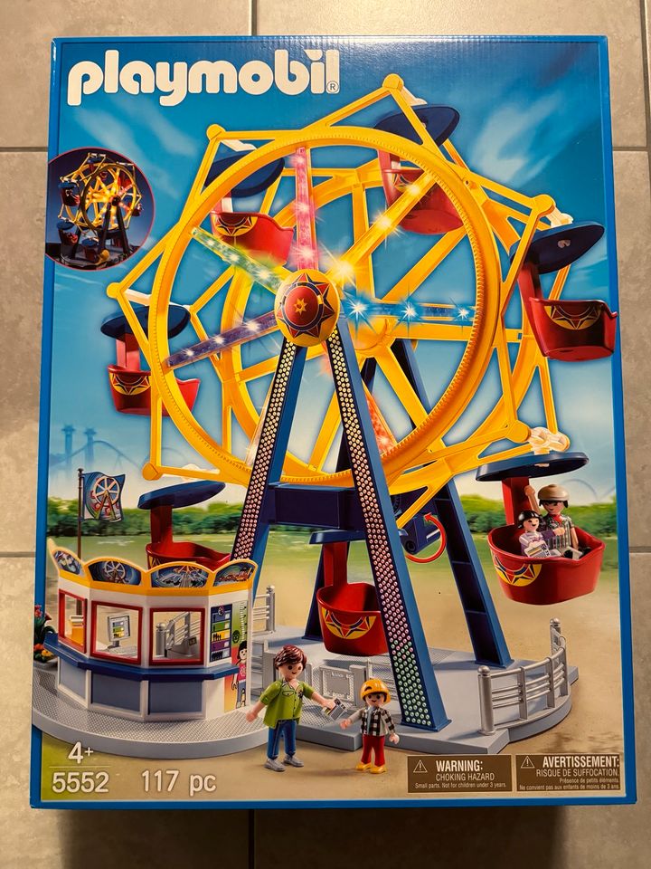 PLAYMOBIL 5552 Riesenrad mit bunter Beleuchtung NEU in Hallbergmoos